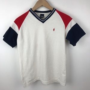 Polo v neck tee